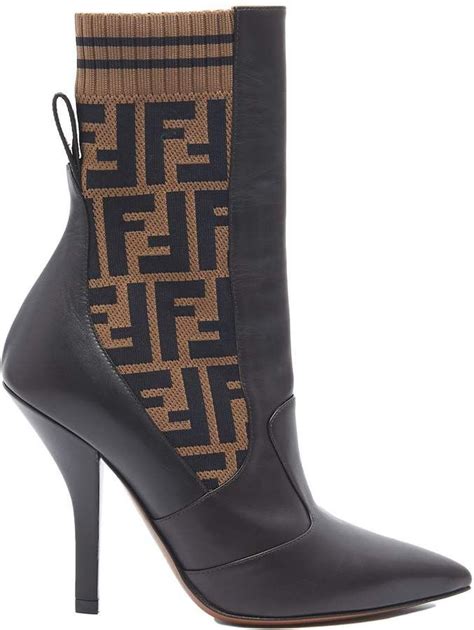 fendi high heel boots|fendi heels authentic.